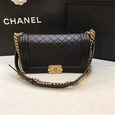 chanel le boy bag 30cm|Chanel boy bag price.